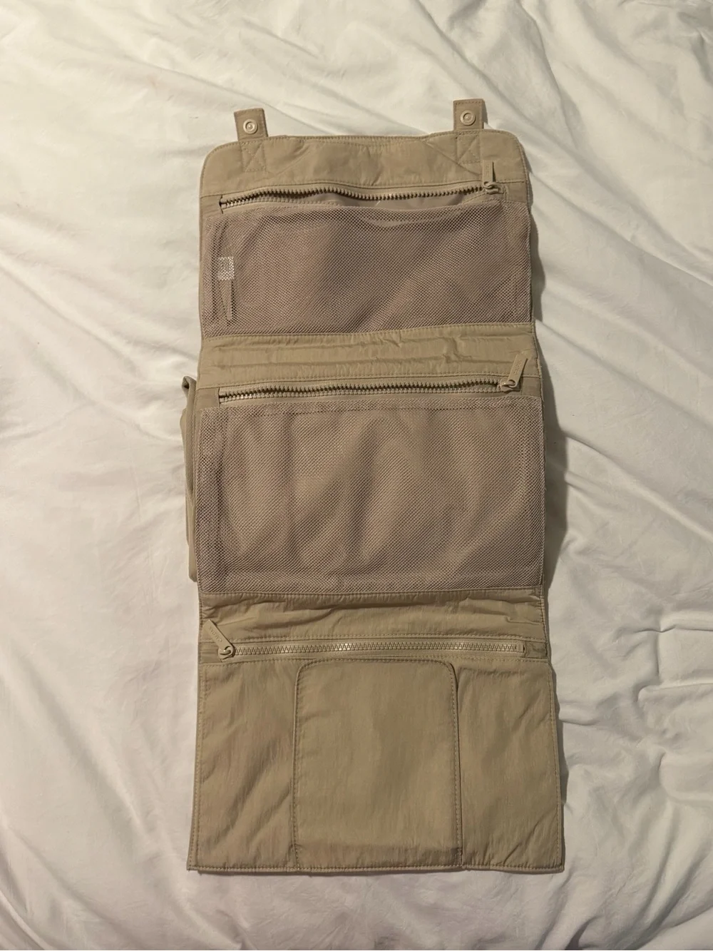 Calpak Diaper Changing Pad Organizer in Oatmeal